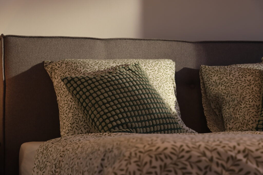 Slaapkamer vakantiehuis Haus Indy Gemünden